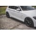 Накладки сплиттеры на пороги на BMW 1 F20 / F21 M-Pack / M140i рестайл